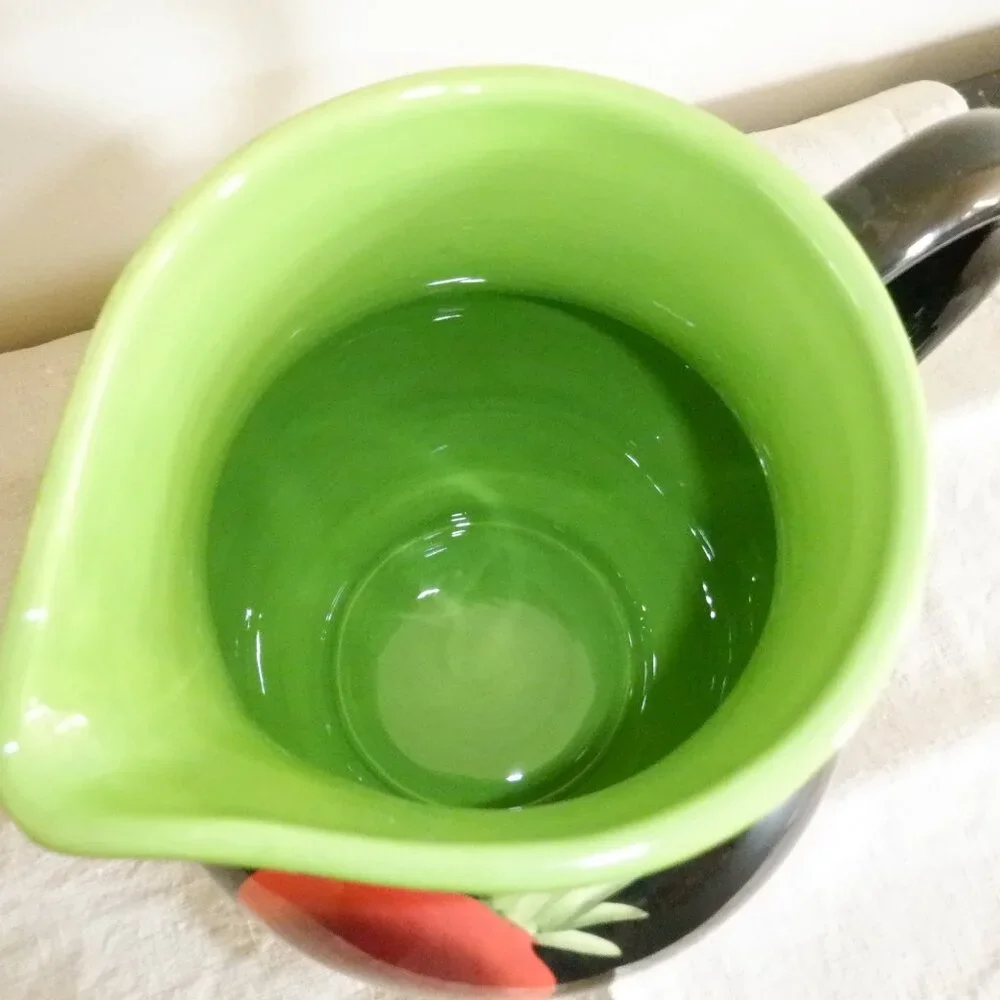 Vintage Pimenta-Caliente Margarita Pitcher and Salter by Crate and Barrel